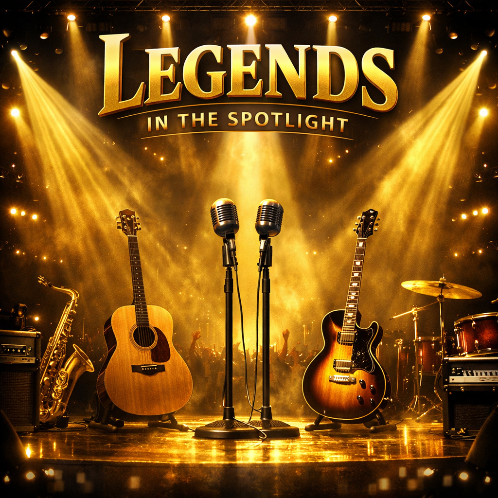 Legends in the spotlight album cover
